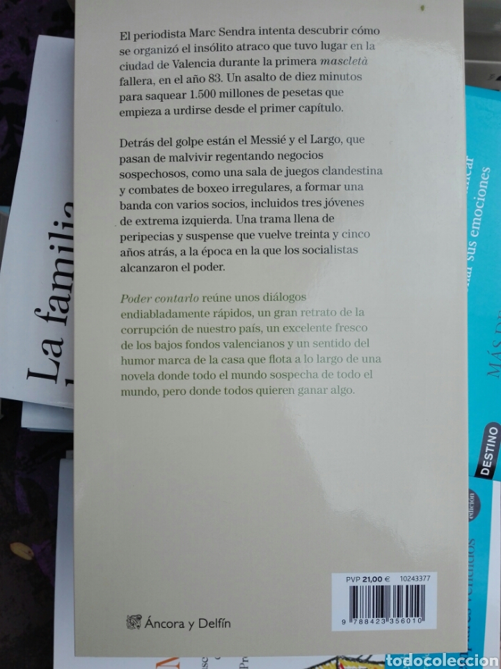 Libros: Ferran Torrent. Poder Contarlo. Destino. 2019. 1 edición. Libro nuevo - Foto 2 - 205294130