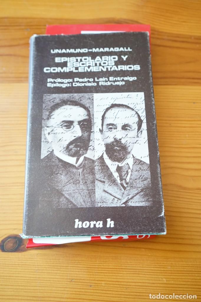 Libri: Epistolario entre Unamuno y Maragall.