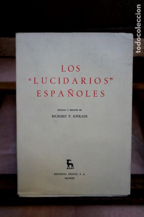 Libros: richard p. kinkade.los lucidarios espa&ntilde;oles - Foto 1