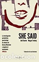 Libros: SHE SAID Jodi Kantor - Foto 1