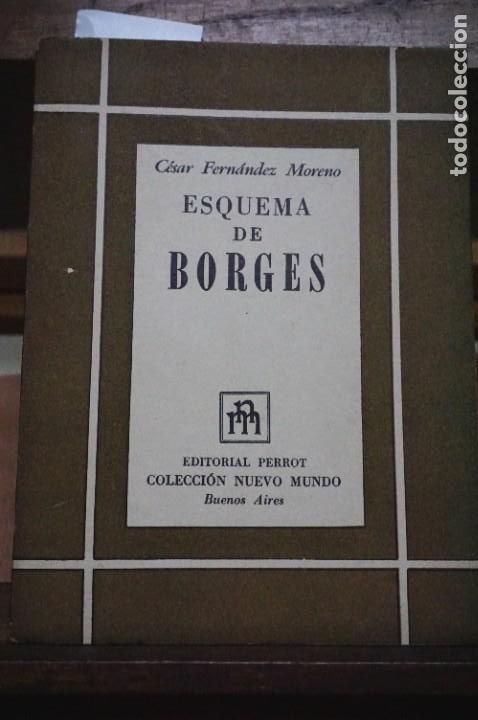 Libros: fernandez moreno cesar.esquema de borges - Foto 1