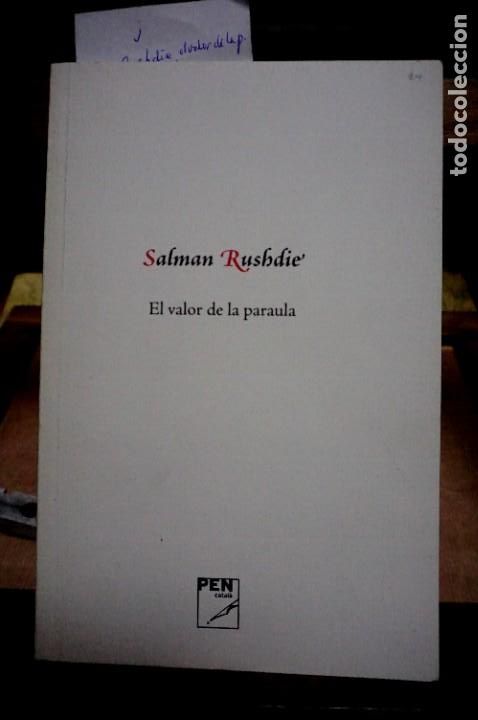 Libros: rushdie salman.el valor de la paraula - Foto 1