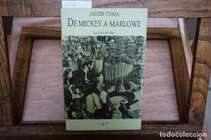 Libros: coma javier. de mickey a marlowe. la edad de oro. - Foto 1