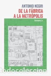 Libros: DE LA FABRICA A LA METROPOLIS - NEGRI,ANTONIO - Foto 1