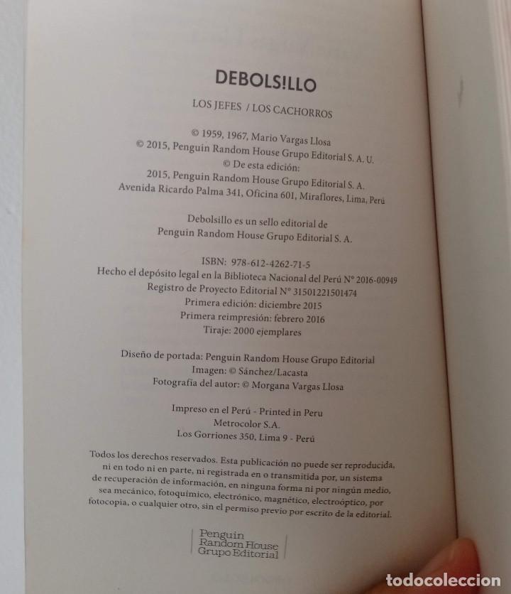 Libros: Libro Los Jefes Los Cachorros Vargas Llosa - Foto 3