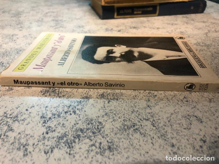 Libros: MAUPASSANT Y EL OTRO - SAVINIO, ALBERTO - Foto 2