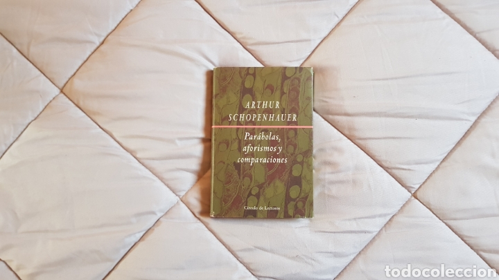 Libros: Arthur Schopenhaguer Par&aacute;bolas, aforismos y comparaciones - Foto 1