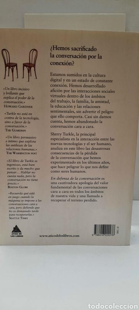 Libros: En defensa de la conversaci&oacute;n de Sherry Turkle - Foto 2