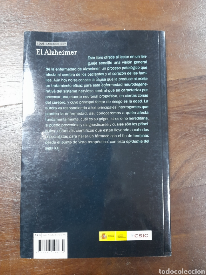 Libros: El Alzheimer. Ana Mart&iacute;nez - Foto 2