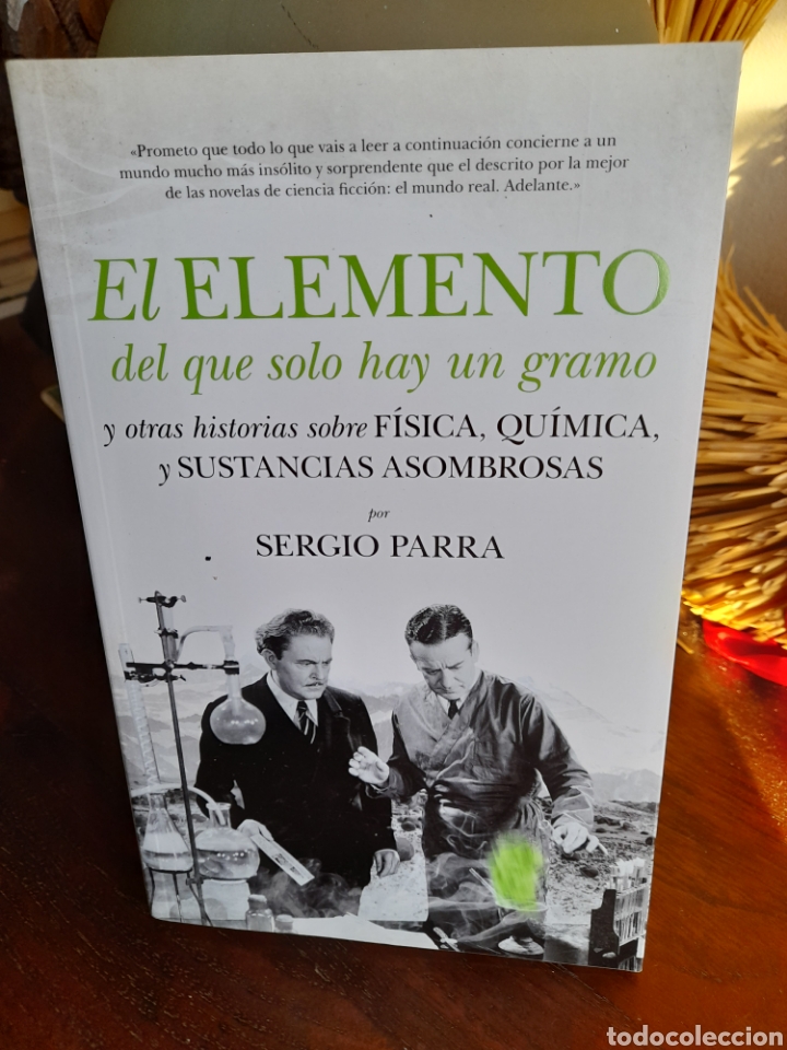 Libros: El elemento del que s&oacute;lo hay un gramo - Foto 3