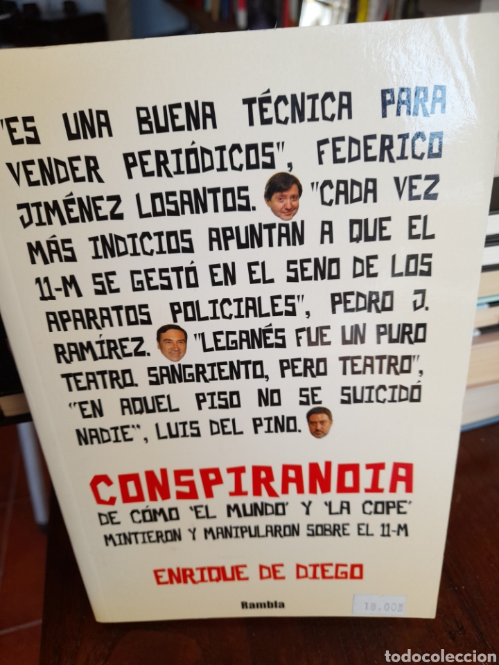 Libros: Conspiranoia. Enrique de Diego - Foto 3
