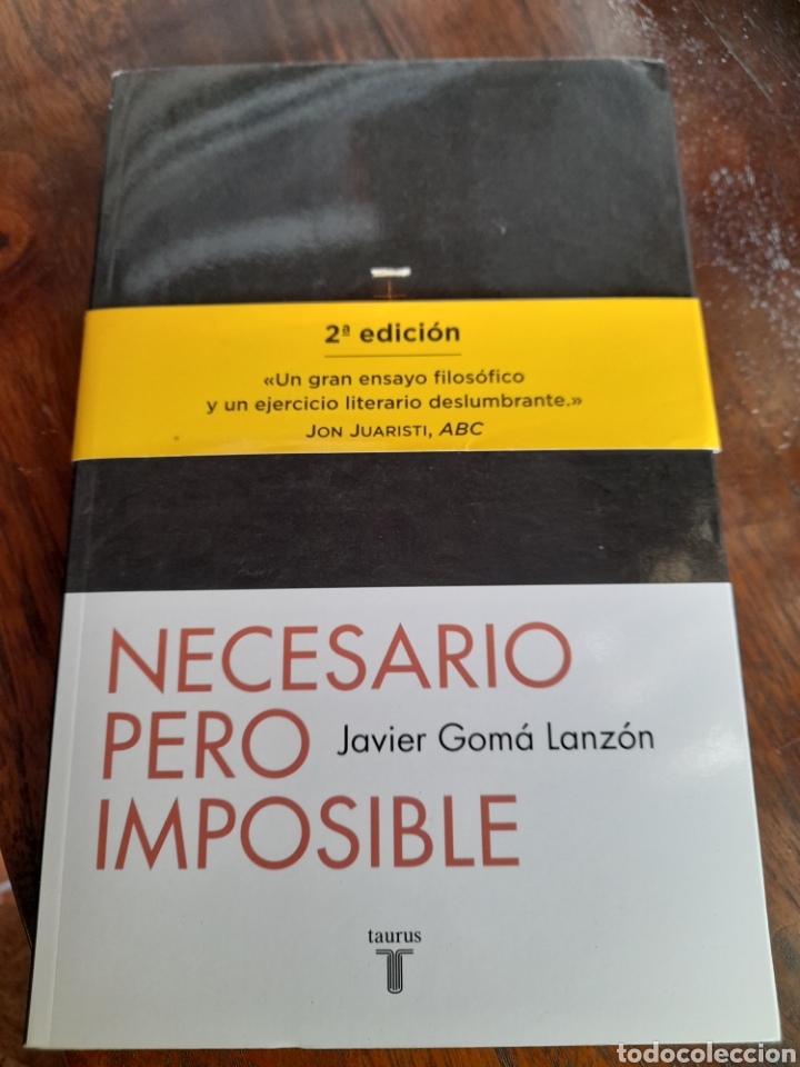 Libros: Necesito pero imposible. Javier G&oacute;mez Lanz&oacute;n - Foto 1