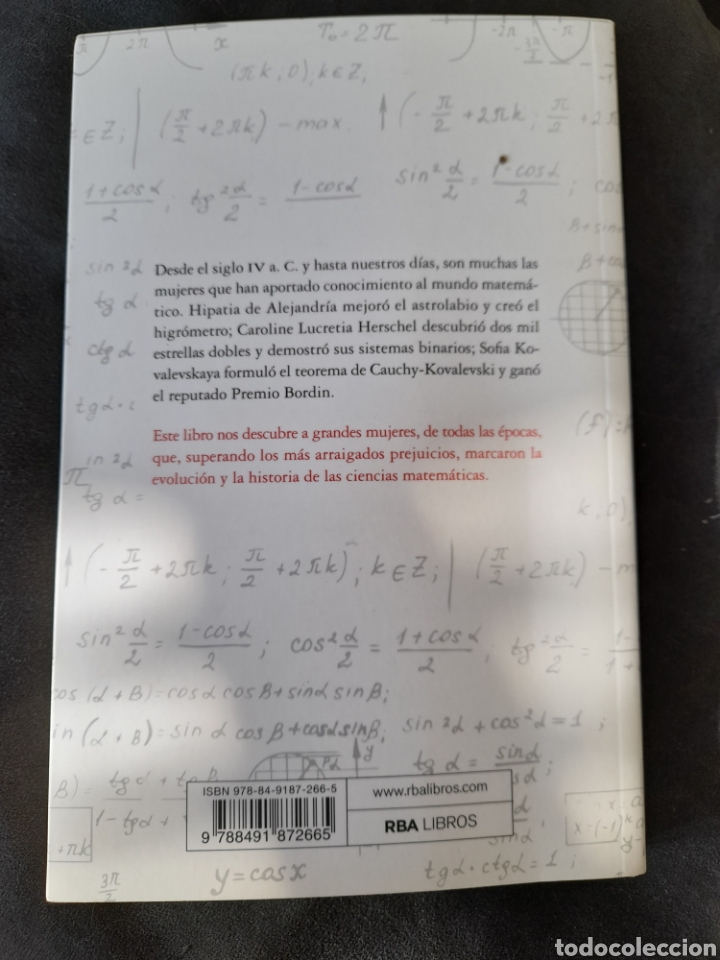 Libros: Mujeres matem&aacute;ticas. Joaqu&iacute;n Navarro - Foto 2