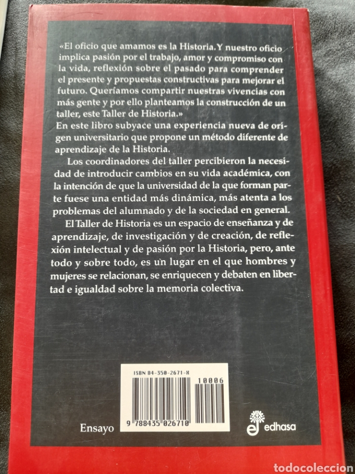 Libros: Taller de historia. Jos&eacute; Luis Corral - Foto 2