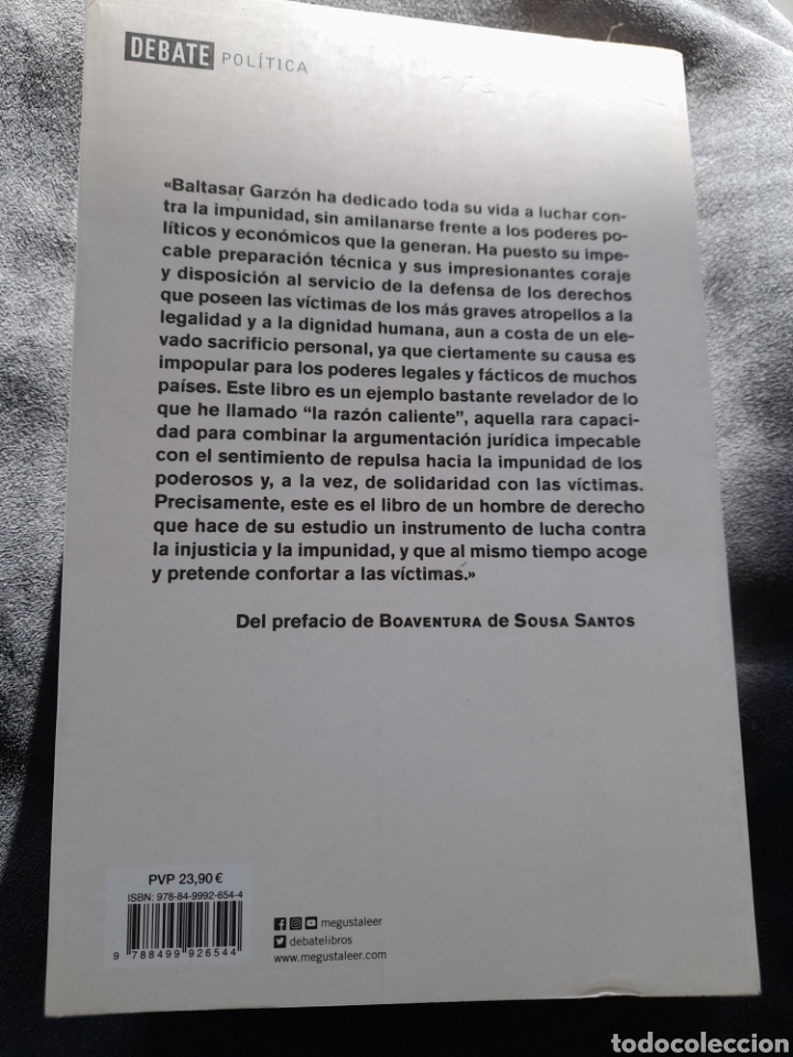 Libros: No a ka impunidad. Baltasar Garz&oacute;n - Foto 2