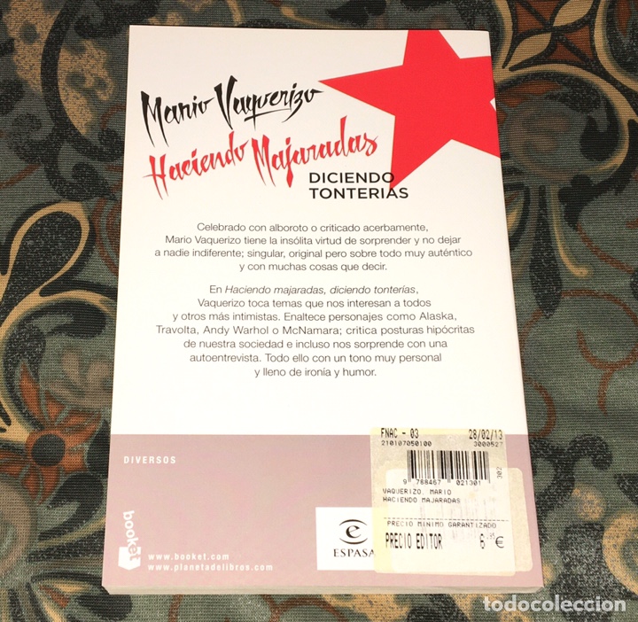 Libros: MARIO VAQUERIZO HACIENDO MAJARADAS LIBRO NUEVO - Foto 2
