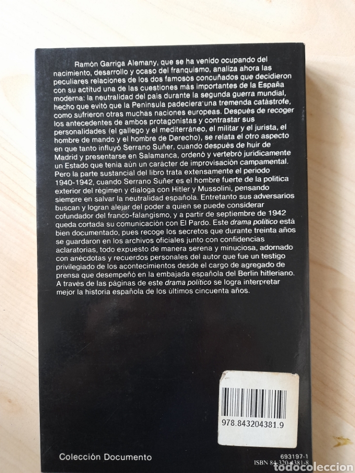 Libros: Franco, Serrano Su&aacute;rez. Ram&oacute;n Garriga - Foto 2