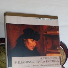 Libros: EL TRIUNFO DEL HUMANISMO EN LA EMPRESA CARLOS V, ERASMO Y LA NATURALEZA DEL PODER -J.C. CUBEIRO 2004. Lote 330293498