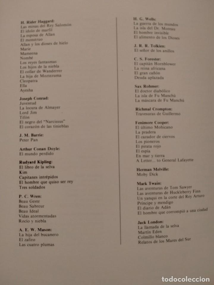 Libros: ONOMATOPEYA. LA NOVELA DE AVENTURAS .LEGASA - Foto 4