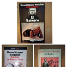 Libros: LOTE MANUEL VAZQUEZ MONTALBAN. Lote 346812428