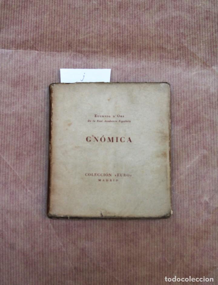 Libros: D&acute;ors eugenio. GNOMICA - Foto 1