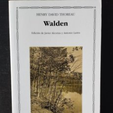Livros: WALDEN (HENRY DAVID THOREAU, CATEDRA). Lote 355454450