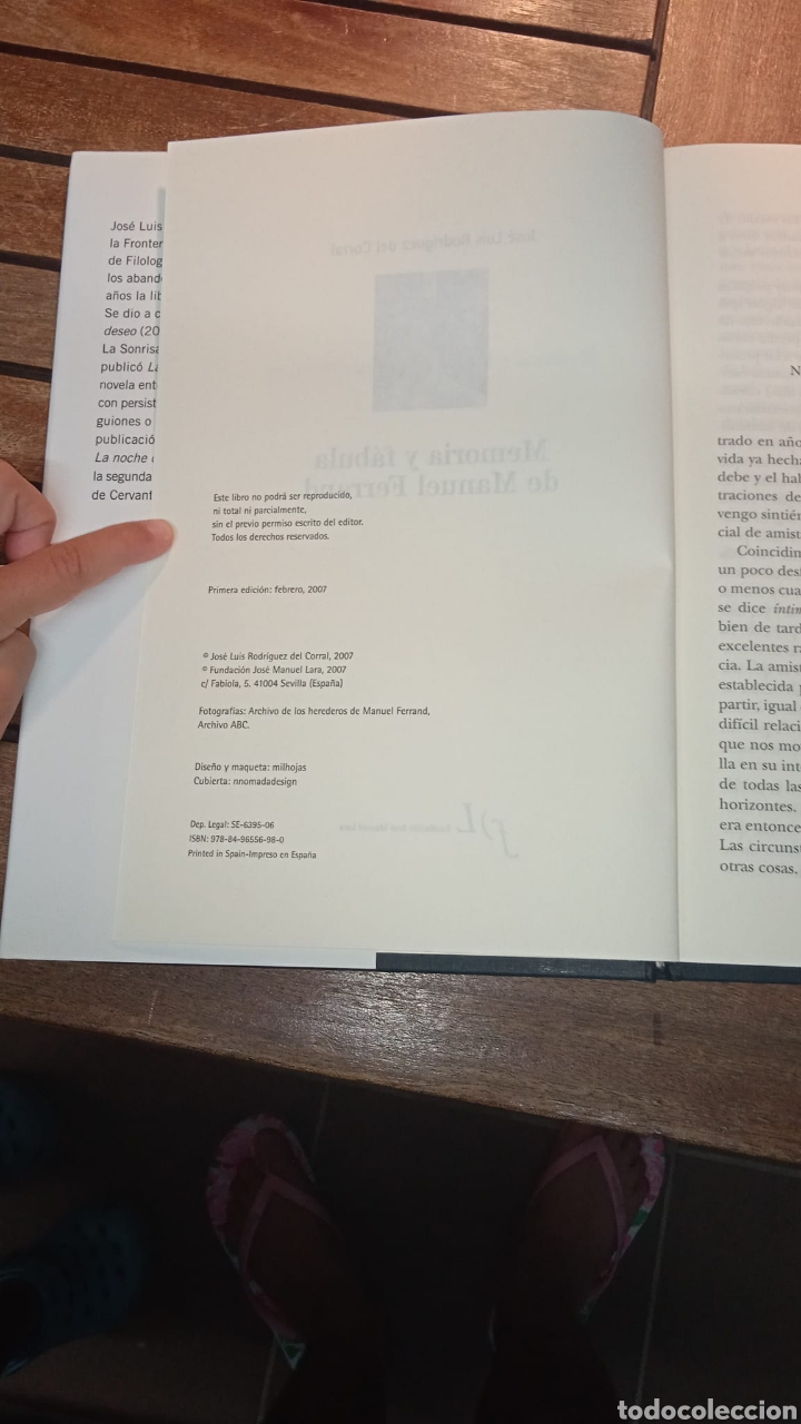 Libros: MEMORIA Y FABULA DE MANUEL FERRAND&nbsp;RODRIGUEZ DEL CORRAL JOSE LUIS - Foto 3