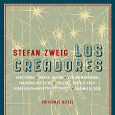 Libros: STEFAN ZWEIG. LOS CREADORES.-NUEVO. Lote 360354465