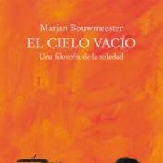 Libros: EL CIELO VACÍO - BOUWMEESTER, MARJAN. Lote 366066481