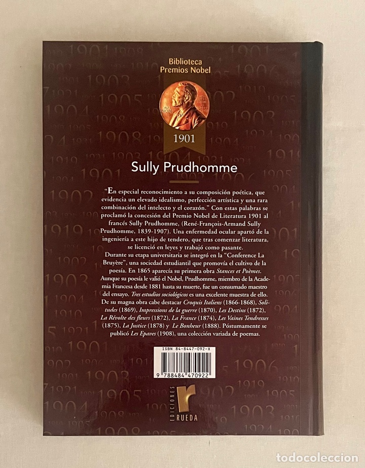 Libros: Obra escogida Premio Nobel Sully Prudomme - Foto 2