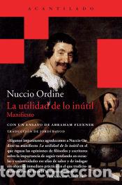 Libros: La utilidad de lo in&uacute;til - Nuccio Ordine - Foto 1