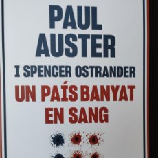 Libros: UN PAIS BANYAT EN SANG (EDICIÓN EN CATALÁN) PAUL AUSTER