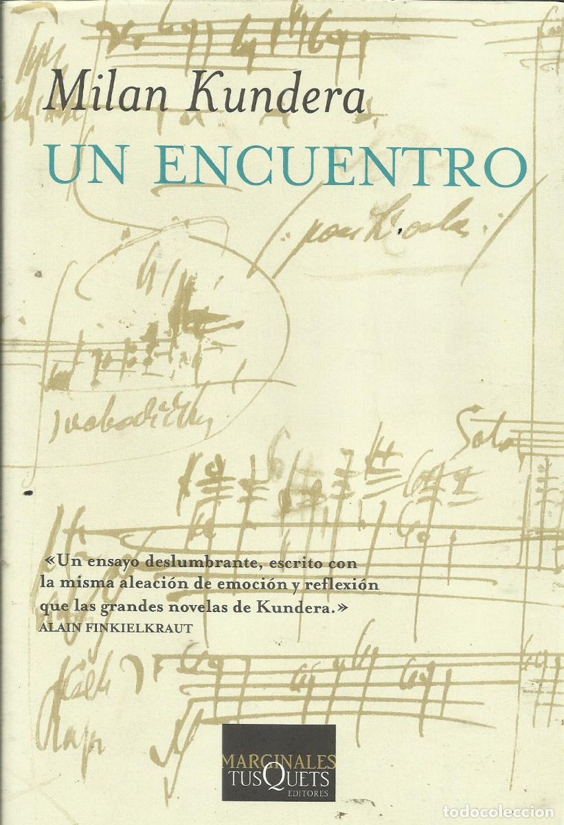 Libros: Un encuentro / Milan Kundera. - Foto 1