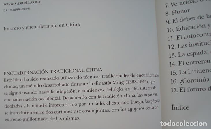 Libros: El c&oacute;digo del Samur&aacute;i. Bushido: el esp&iacute;ritu de Jap&oacute;n. Inazo Nitobe - Foto 3