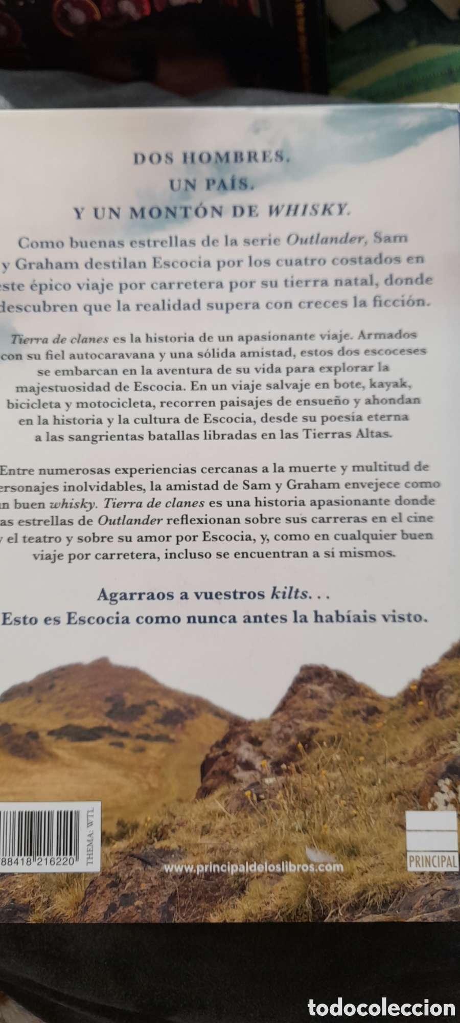 Libros: Tierra de clanes. Sam Heughan - Foto 2