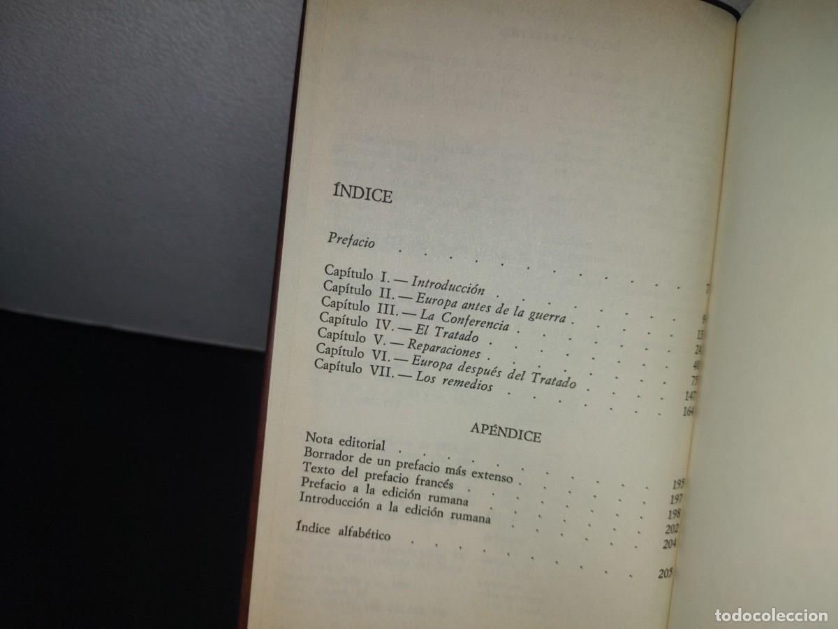 Libros: 129- LAS CONSECUENCIAS ECON&Oacute;MICAS DE LA PAZ - JOHN MAYNARD KEYNES - Foto 6