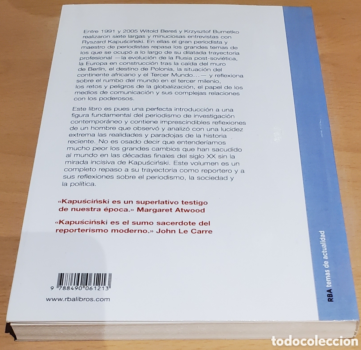 Libros: No abarco el mundo - Ryszard Kapuscinski - Foto 2