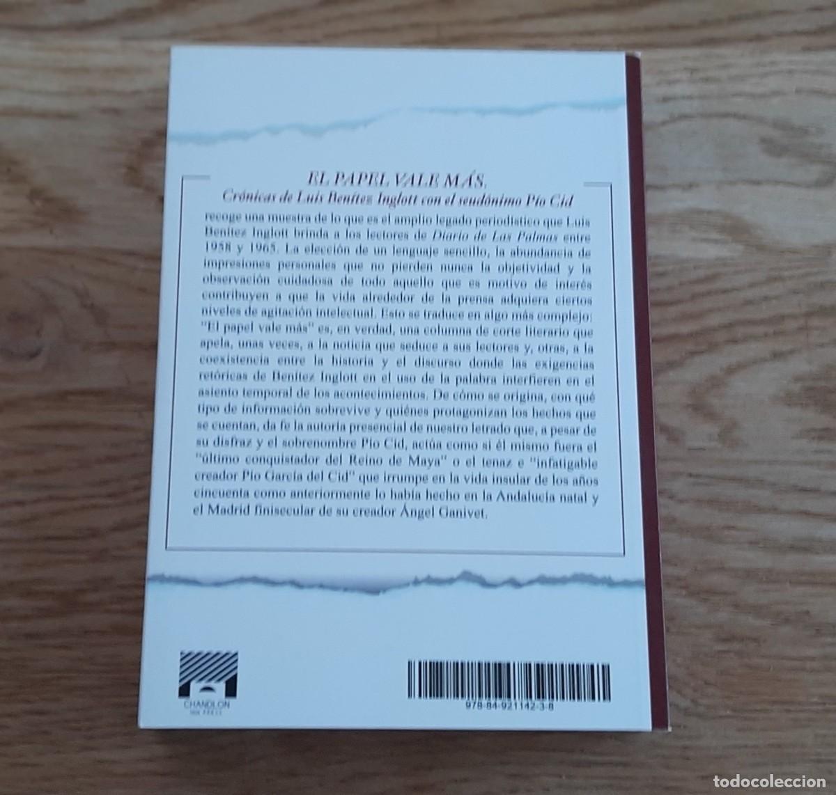 Libros: EL PAPEL VALE M&Aacute;S. Cr&oacute;nicas... - Foto 3