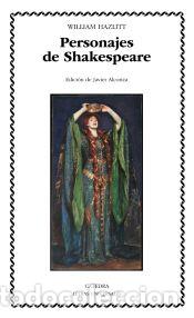 Libros: Personajes de Shakespeare - Hazlitt, William - Foto 1