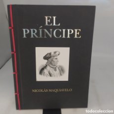 Libros: EL PRÍNCIPE NICOLÁS MAQUIAVELO. TIKAL. ENCUADERNACIÓN CHINA