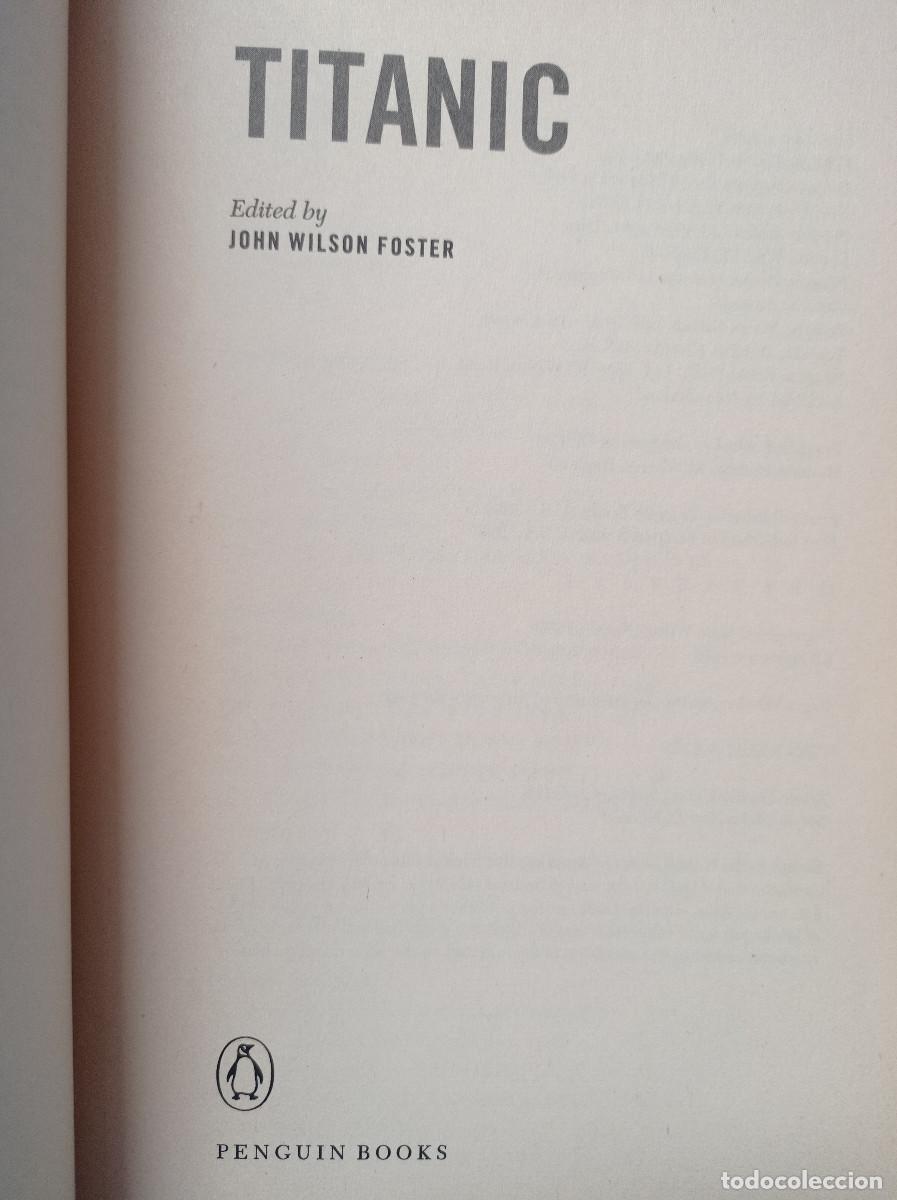 Libros: The Titanic Reader John Wilson Foster - Foto 6