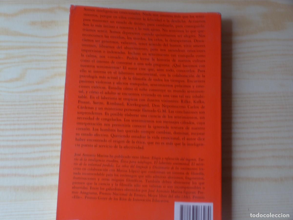 Libros: El laberinto sentimental, de Jos&eacute; Antonio Marina - Foto 2