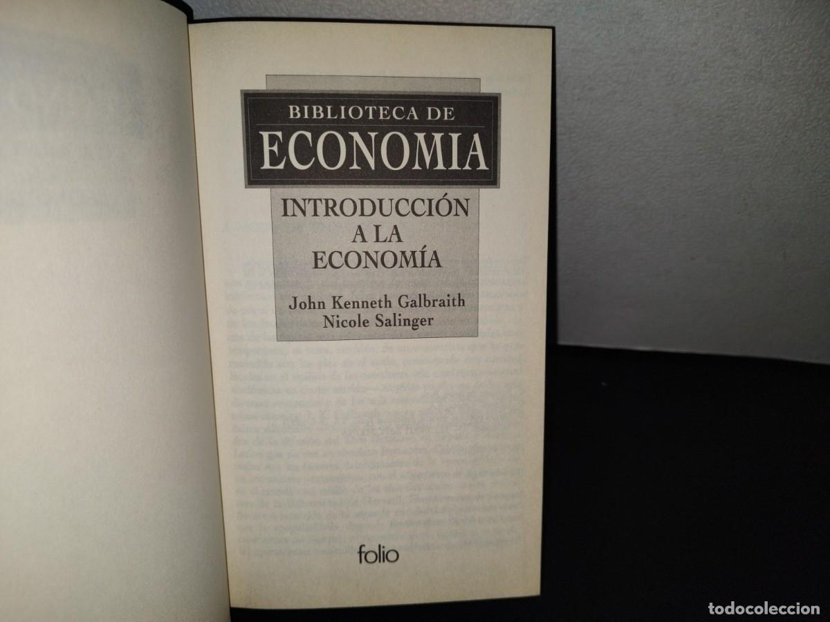 Libros: 121- INTRODUCCI&Oacute;N A LA ECONOM&Iacute;A - JOHN KENNETH, GALBRAITH - Foto 4