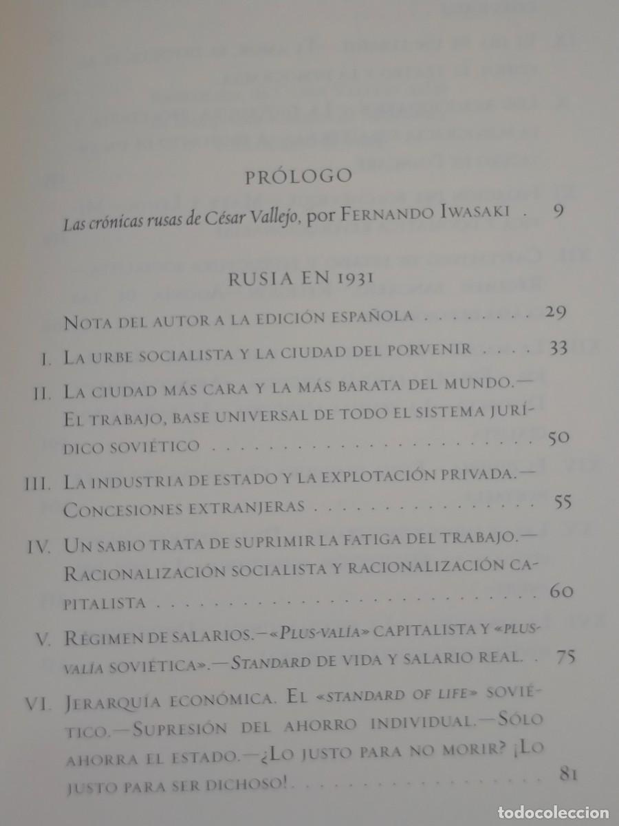 Libros: C&Eacute;SAR VALLEJO. RUSIA EN 1931 .RENACIMIENTO - Foto 3