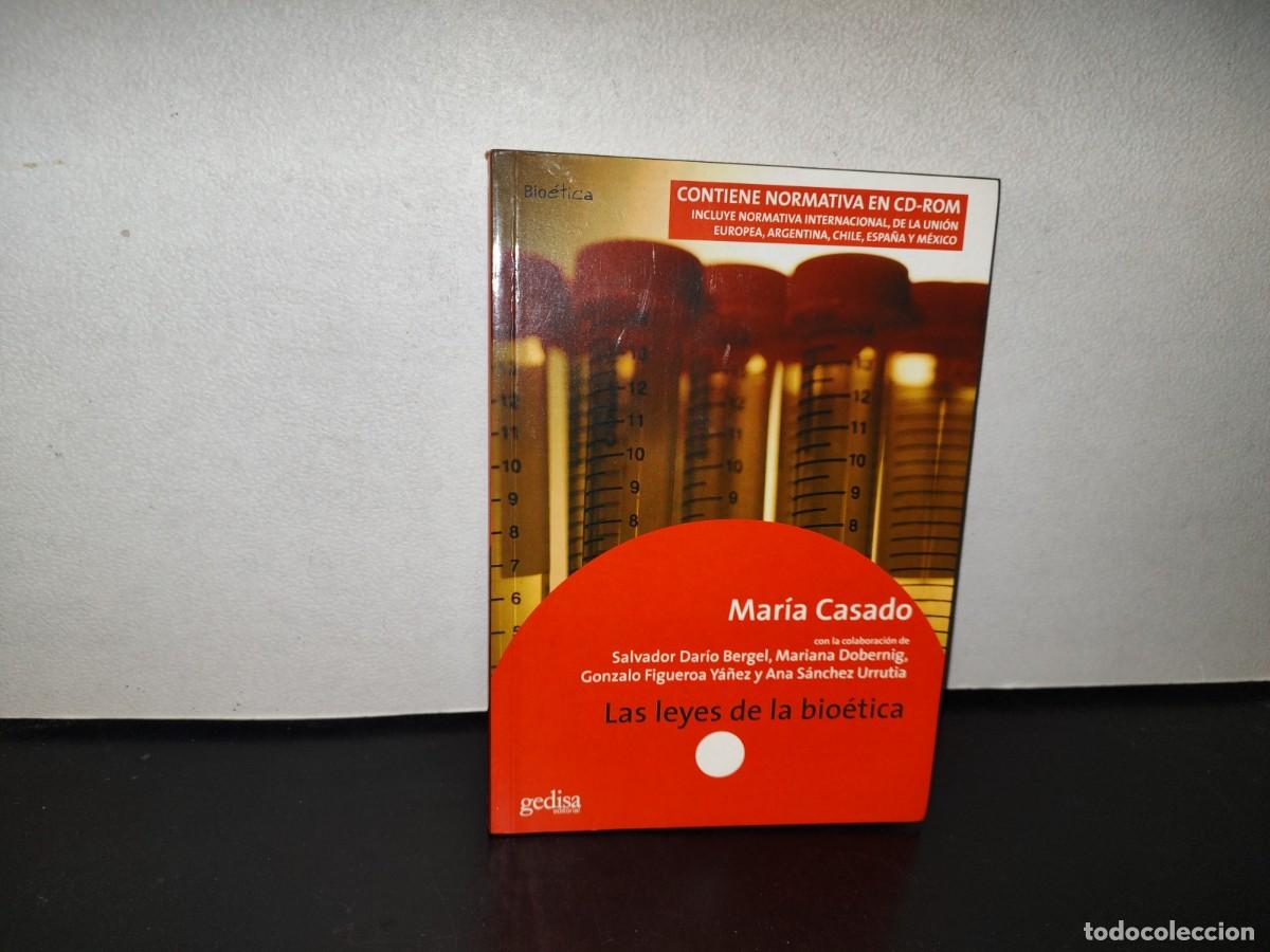 Libros: 117- LAS LEYES DE LA BIO&Eacute;TICA - MAR&Iacute;A CASADO - Foto 1