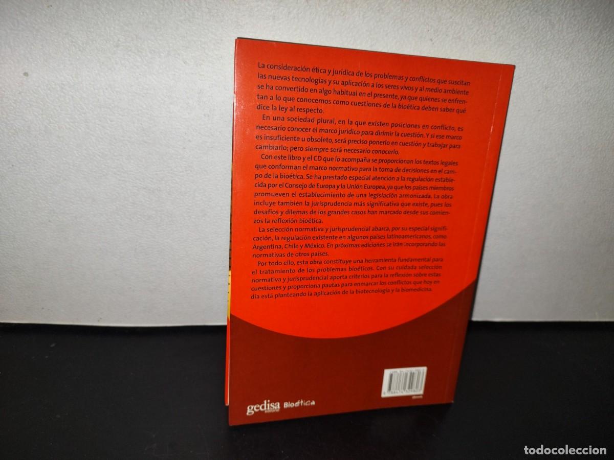 Libros: 117- LAS LEYES DE LA BIO&Eacute;TICA - MAR&Iacute;A CASADO - Foto 4