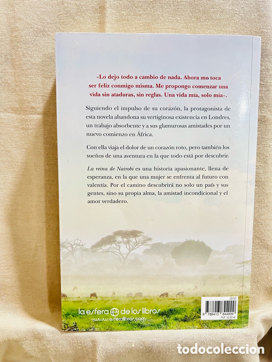 Libros: ENV&Iacute;O GRATUITO .La Reina de Nairobi. Bel&eacute;n Junco. - Foto 2