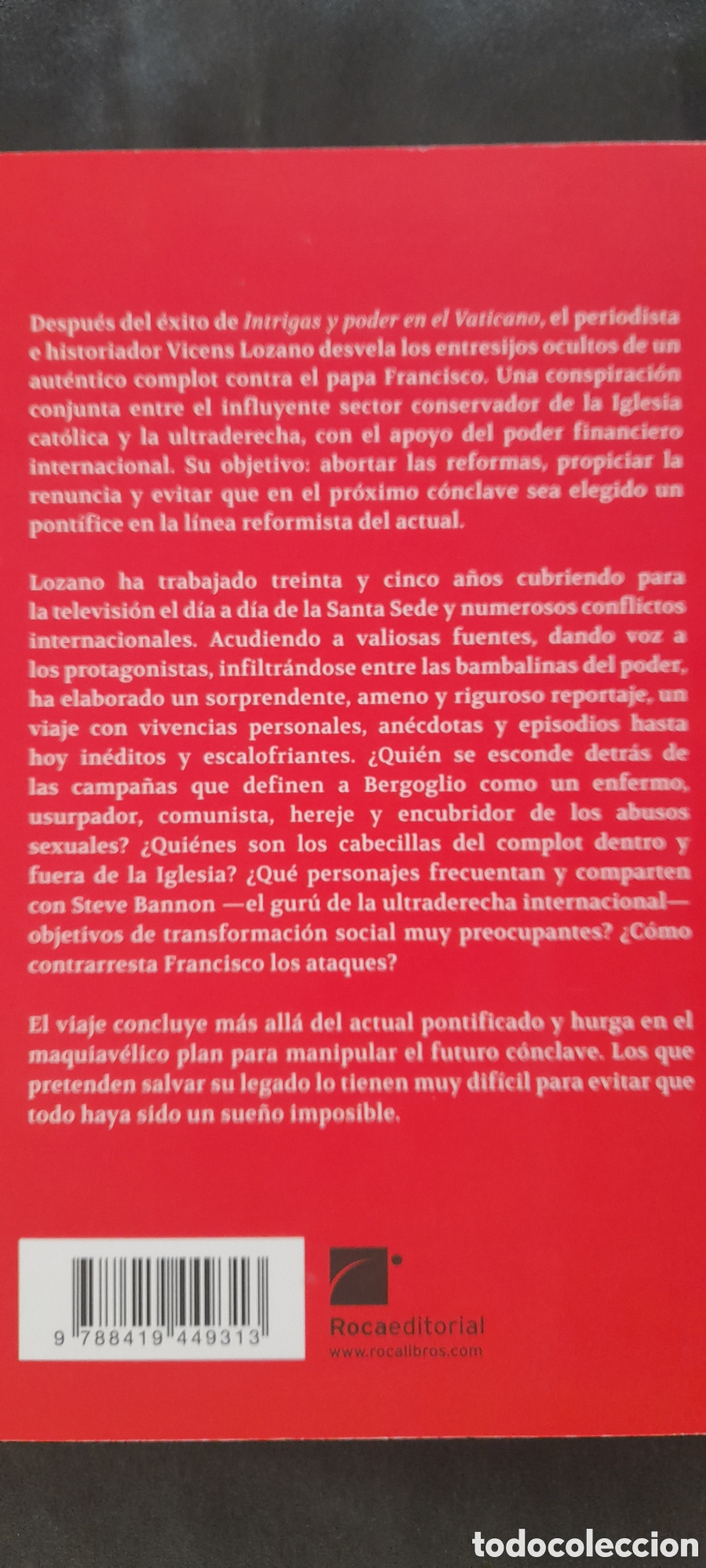 Libros: Vaticangate. Vicens Lozano - Foto 2
