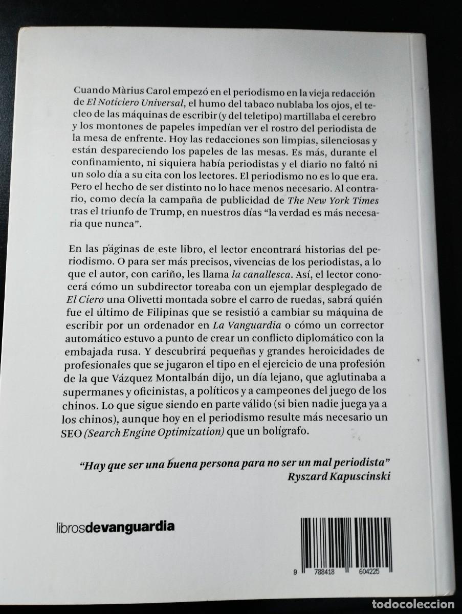 Libros: HISTORIAS DE LA CANALLESCA (M.CAROL) - Foto 2