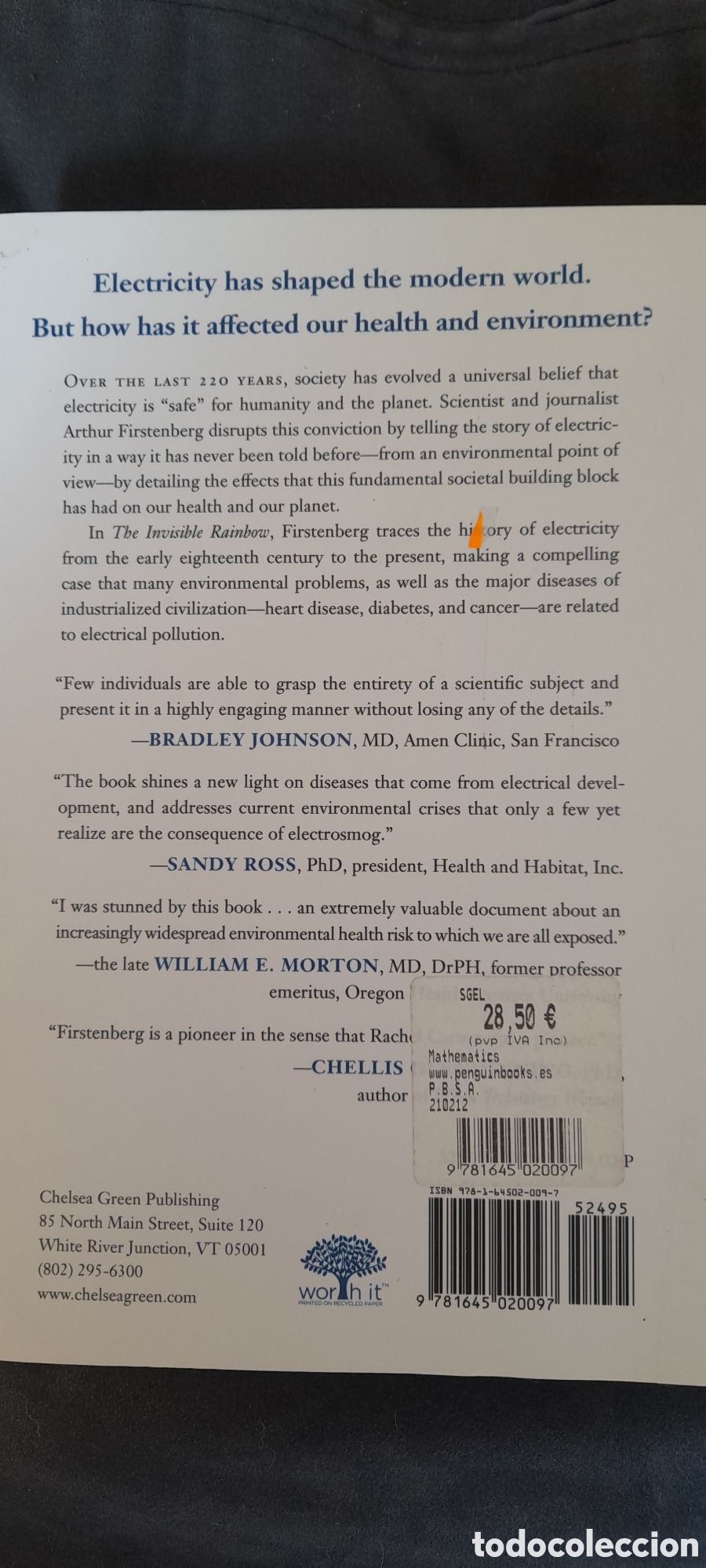Libros: The invisible rainbow. Arthur Firstenberg - Foto 2